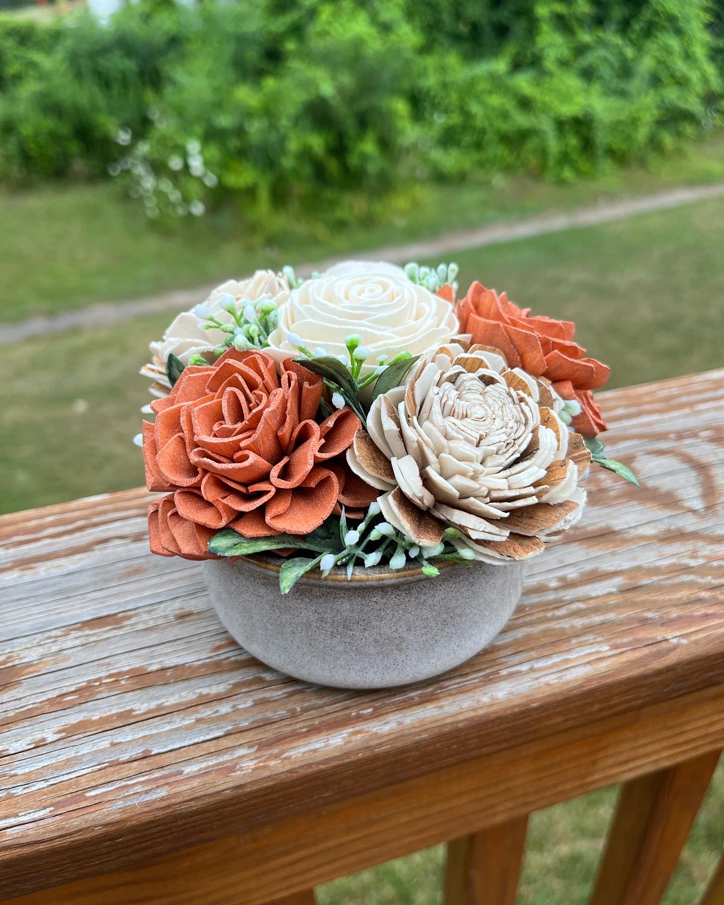 Wood Flowers by Sarah Premier Promotions Premier Promotions